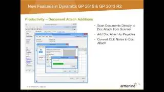 Dynamics GP Tips Tricks Whats New in Dynamics GP 2015