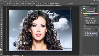 How to : Mask- Cut Hair Like Pros In Photoshop cc | Mask tutorial | Refine edge tool