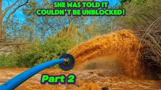 SHE WAS QUOTED $32,000 TO REPLACE HER BLOCKED DRAIN, Then I Arrived.