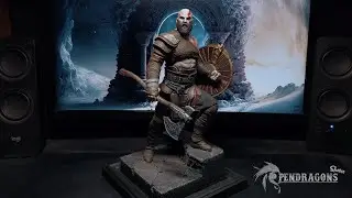Kratos / God of War / 3D Print & Paint / Anycubic Photon Mono X 6Ks