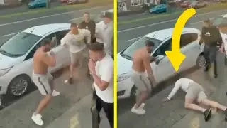 Amateur Tough Guys Get Humbled By Real Fighters