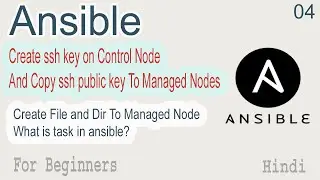 DevOps Ansible Create File & Dir From Control NodeTo Managed Node Part-04