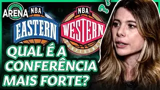 QUAL É A CONFERÊNCIA MAIS FORTE DA NBA? ALANA AMBROSIO MOSTRA QUE SABE TUDO NO #CENTRALARENA