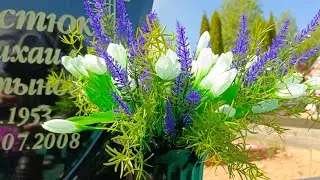 Ритуальные Вазы Своими Руками #ритуальныевазы #ритуальнаякомпозиция #композициянакладбище #радоница