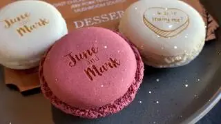 Give a Heart - Laser Engraved Macarons with Glowforge