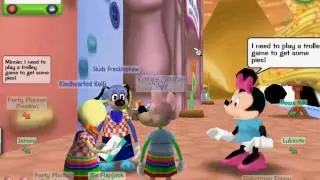 SKIDS EMBRACES HIS SKIRT WARMLY.