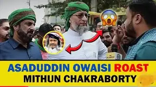 Asaduddin Owaisi REPLY to mithun Chakraborty hate reply on Muslim 😱 ! #muslim  @AIMIMNewsToday
