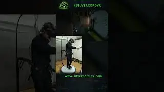 Half Life: Alyx | SilverCord-VR Treadmill | Walking in virtual reality #Shorts