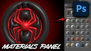 Photoshop Materials Panel Guide (Easy)
