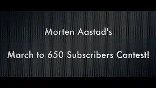 Morten Aastad's March To 650 Subscribers Contest #vinyligcommunity