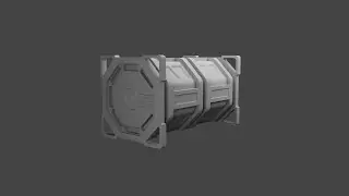Sci fi Asset modeling in Autodesk Maya 2023