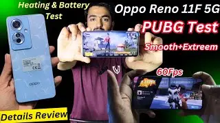 Oppo Reno 11F 5G PUBG Test With Gyro | PUBG graphics Gyro performance & Fps Test | Best Device for??