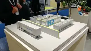 PEM Electrolyser nominal 2 MW.  Messe 2022