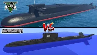 MINECRAFT SUBMARINE vs GTA 5 SUBMARINE - WHICH IS BEST?