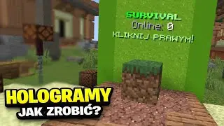 JAK ZROBIĆ HOLOGRAMY? (plugin FancyHolograms)