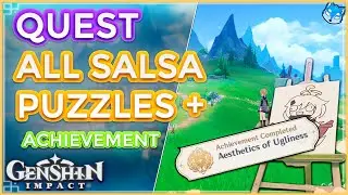 ⛲Quest : Good Stuff, but Terrible Taste | Salsa / Sacha ( Aesthetics of Ugliness )⚜️【Genshin Impact】