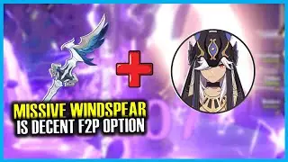 This setup with Missive Windspear SOLVES my Cyno's LOW EM while using ATK% sands | Genshin Impact