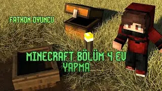minecraft bölüm 4 ev yaptım  fatkon oyuncu