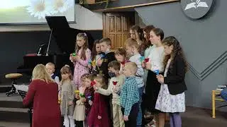 Детский ансамбль колокольчиков г Дубно.