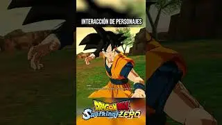 Interacción de personajes en Dragon Ball Sparking Zero parte 2