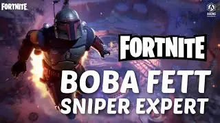 FORTNITE BOBA FETT SKIN : SNIPER EXPERT & SQUAD KILLER | FORTNITE INDONESIA GAMEPLAY