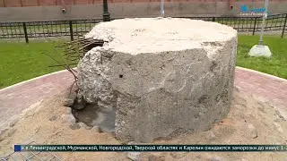 Новый мемориал на территории Артиллерийского музея