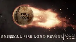 Baseball Fire Logo Animation - After Effects Projects