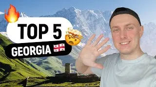GEORGIA. TOP 5 PLACES. VARDZIA, OKATSE, BORJOMI, MARTVILI CANYON, PROMETHEUS CAVE.