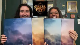 GRETA VAN FLEET VINYL UNBOXING | strange horizons tour vinyl 2021