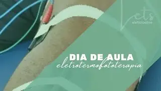 Dia de aula de eletrotermofototerapia