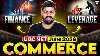 UGC NET Commerce | Business Finance -  Leverage  | UGC NET Commerce June 2026 | By Raghav sir