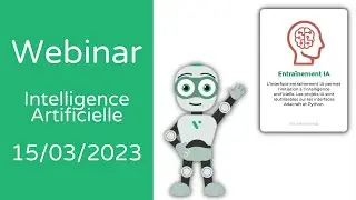 Webinaire Intelligence Artificielle (IA) Vittascience - 15 mars 2023