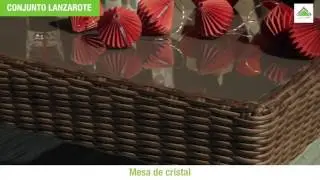 Conjunto trenz lanzarote