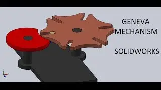 Geneva Wheel Animation Solidworks Motion Analysis