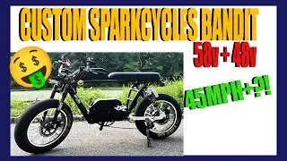 Highly Modded E-Moped vs NYC: Spark Cycles Bandit