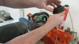 CARVER chainsaw - starteder cord broken?