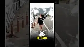 How I Create Dreamy Butterfly Effects Tutorial in Capcut 🤯🔥 