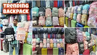 Trending Stylish Backpack | Latest School College Bag for Girls | Backpack Collection 2024