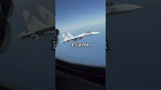 Su-27 Fighter Jet Fires at NATO