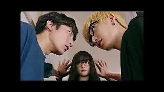 👨‍❤️‍💋‍👨💪Школьные Красавчики Борются За Одну Девушку💘Three Guys 