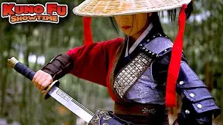 Chinese Kung Fu Master Shows Off Dazzling Sword Training
