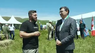 Интервью  с Аймурзаевым Багланом - и.о. директора Департамента животноводства МСХ РК #angus #lepsi