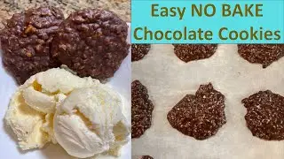 How to Make Chocolate Unbaked Cookies
