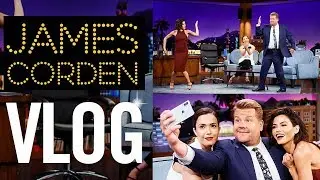 LATE LATE SHOW With James Corden | VLOG | Jenna Dewan