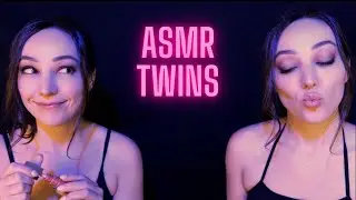 [ASMR] Twin Mouth Sounds & Glossy Kisses 💋💋