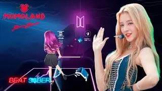 [Beat Saber] MOMOLAND BBoom BBoom - 92.01% FC SS Rank! [Full Body Tracking]