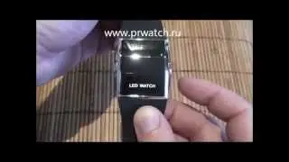 Диодные спортивные мужские часы Led Watch