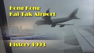 Hong Kong: Kai Tak  Airport 1993- Flight 605- Water Landings Boeing 747-400