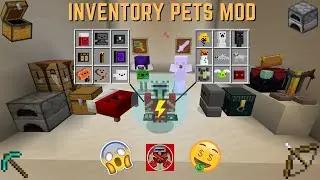 Mod Showcase #32: Inventory Pets Mod (Minecraft 1.16.5)