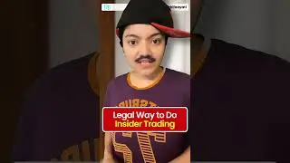 Legal Way To Do Insider Trading 🤫 🤫